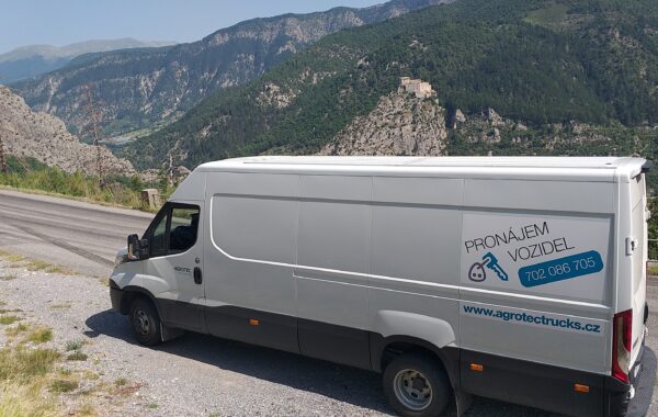 Moving van 17m3 from Brno to Nice